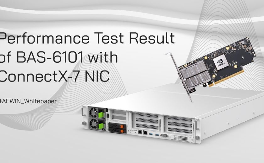 BAS-6101 与 ConnectX-7 网卡的性能测试结果