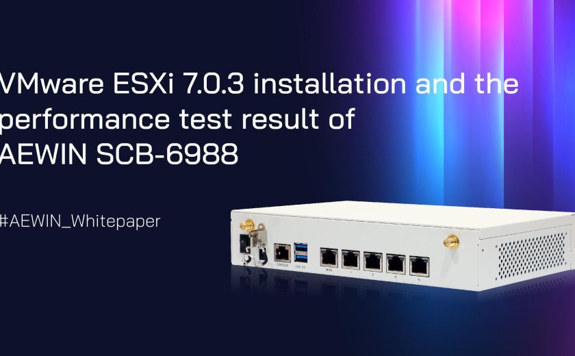 VMware ESXi 7.0.3 installation on SCB-6988