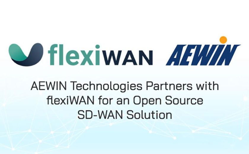 AEWIN Technologies Partners with flexiWAN for an Open Source SD-WAN Solution