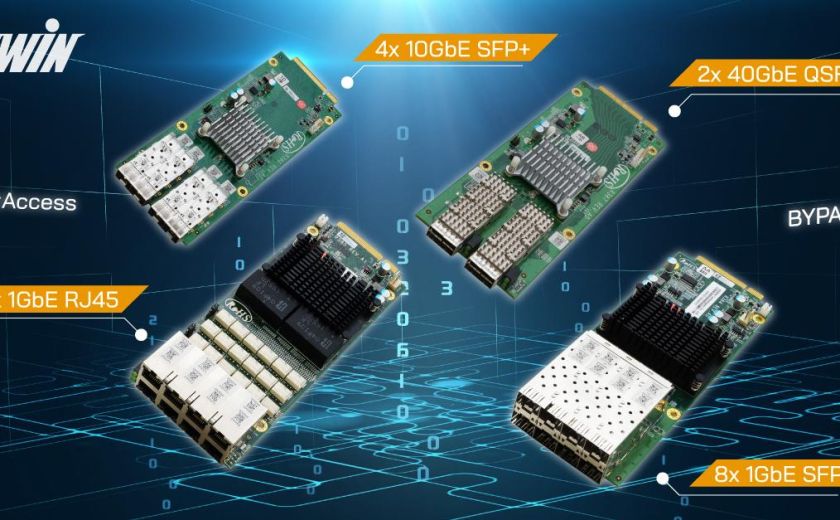 AEWIN is dedicated to build the network application NIC modules that meets all your needs