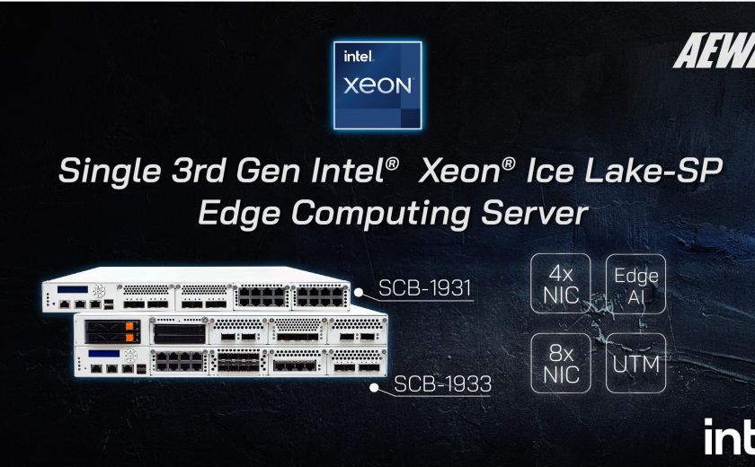 AEWIN Launches Edge AI SCB-1931 & SCB-1933, Intel 3rd-gen Ice Lake-SP Servers