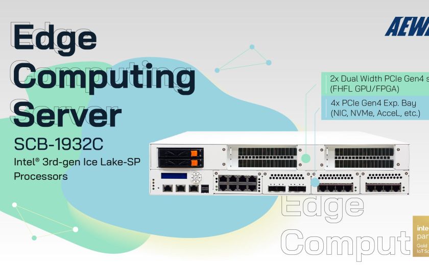 AEWIN Launches SCB-1932C, Intel 3rd-gen Ice Lake-SP Server