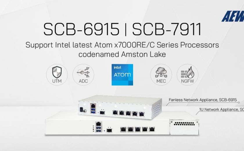 AEWIN SCB-6915 and SCB-7911 Support Intel latest Atom x7000RE/C Series Processors codenamed Amston Lake