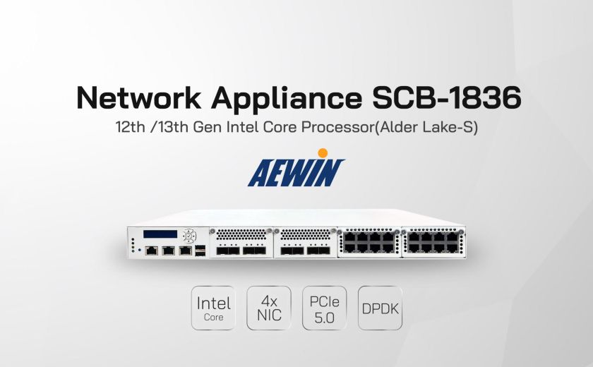 AEWIN SCB-1836 powered by 12th /13th Gen Intel Core Processor