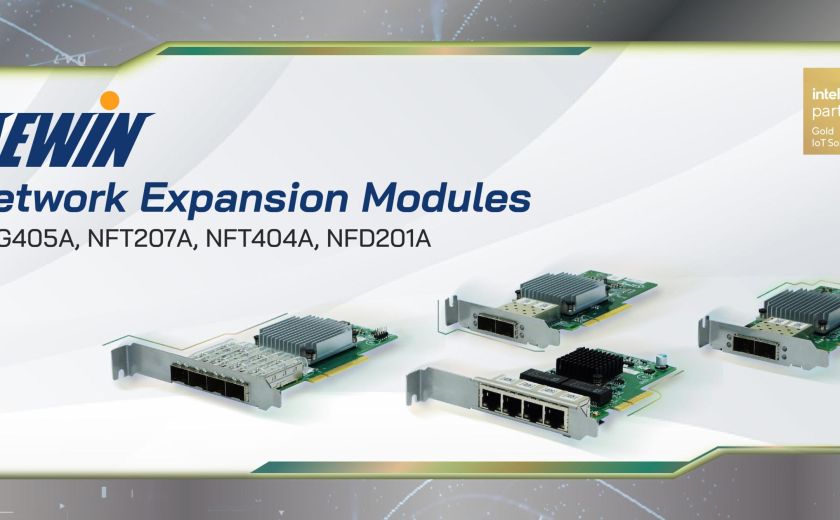 AEWIN 宣布網絡擴展模組 - NCG405A, NFT207A, NFT404A, NFD201A