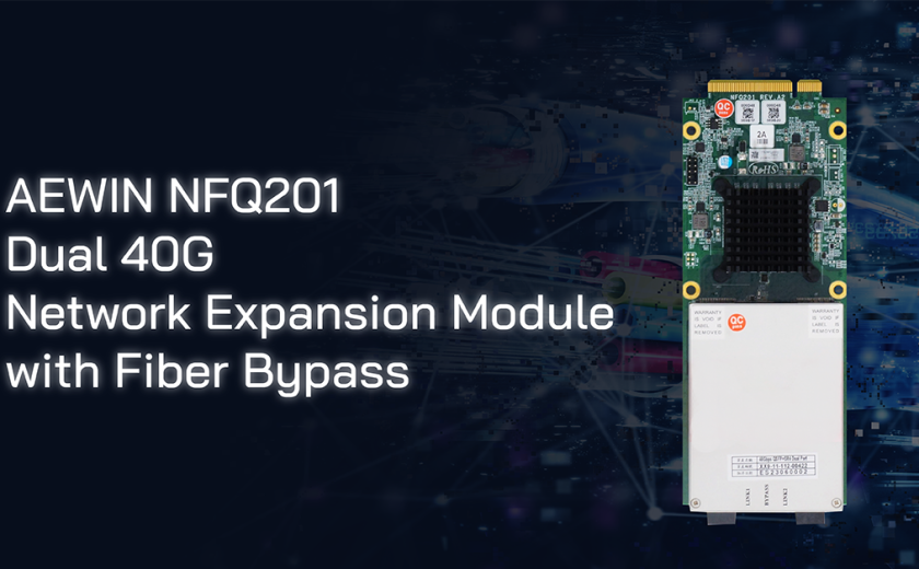 NFQ201：雙40G網路擴展模組，帶光纖旁路