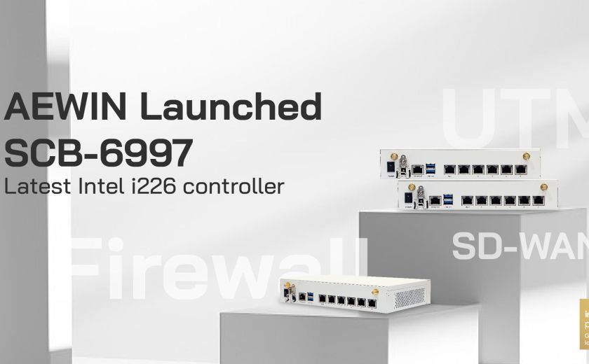 AEWIN 推出了 SCB-6997，搭載最新的 Intel i226 控制器