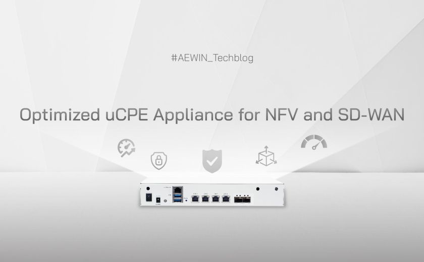 优化的uCPE设备，用于NFV和SD-WAN