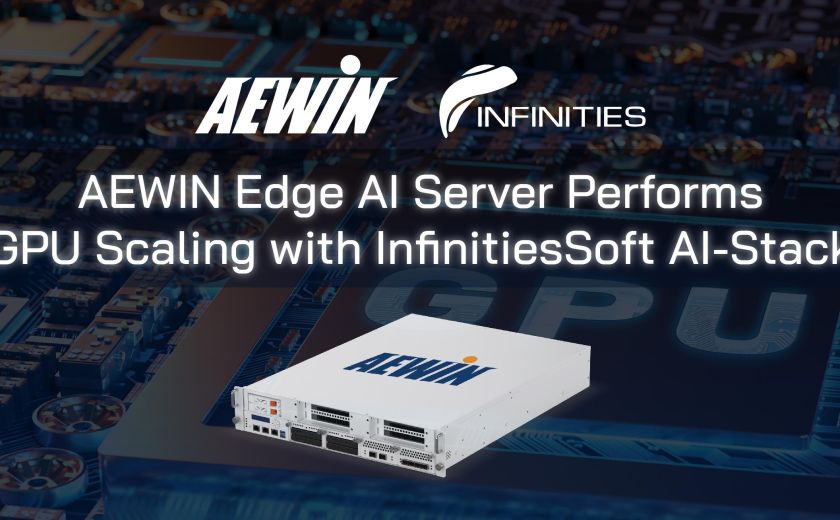 AEWIN邊緣AI伺服器使用InfinitiesSoft AI-Stack進行GPU擴展